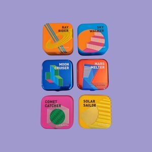 New! Kaleidos Space Age Highlighters: Lot of 6 (without box)